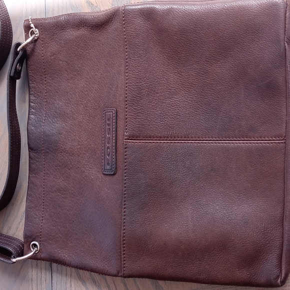 FOSSIL BROWN LEATHER CROSSBODY BAG/PURSE - Picture 4 of 7